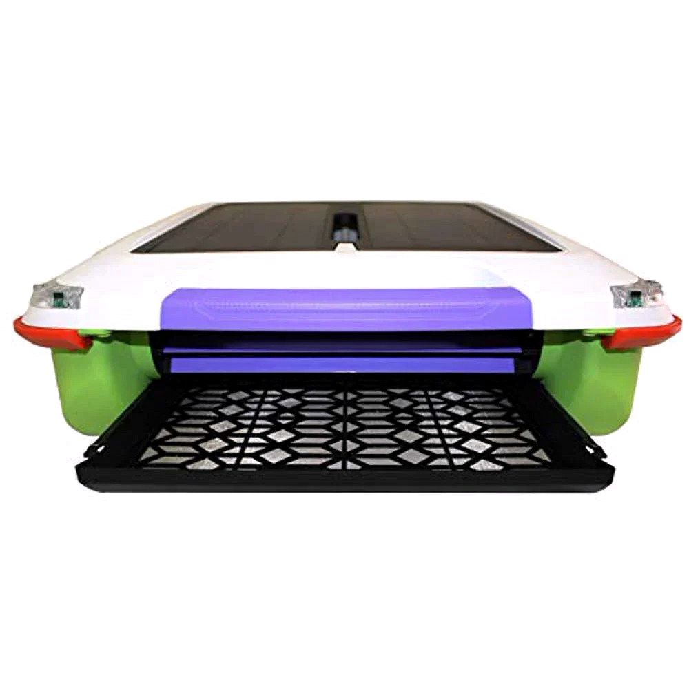 Robotic Solar Pool Skimmer – Cordless Solar-Powered Surface Pool Cleaner