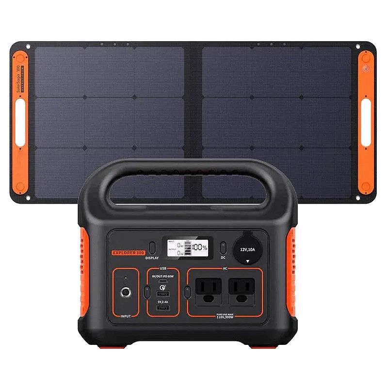 Portable Power Station Explorer 300 – 293Wh Backup Lithium Battery, Solar Generator (Solar Panel Optional)