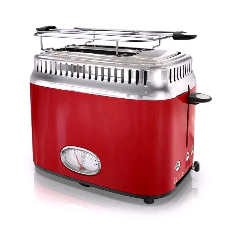 Retro Style 2-Slice Toaster – Red, TR9150RDR