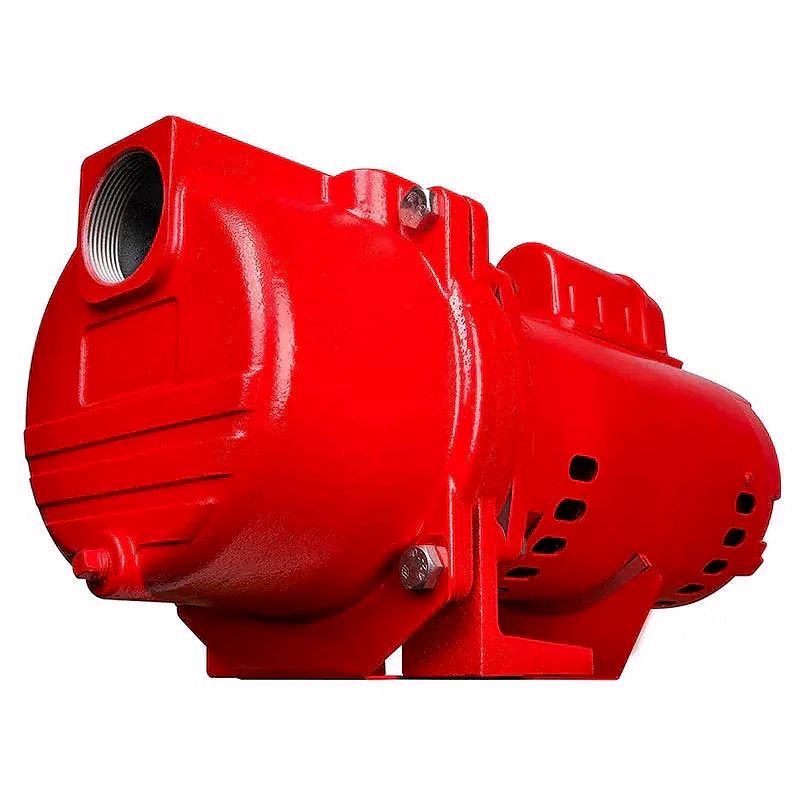RL-SPRK150 1.5 HP Cast Iron Self-Priming Lawn Sprinkler Pump, 44 PSI, High-Volume Water Transfer