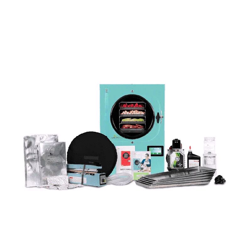 Right Medium Freeze Dryer with Mylar Starter Kit – Stainless Steel, 6L Capacity, -46°F