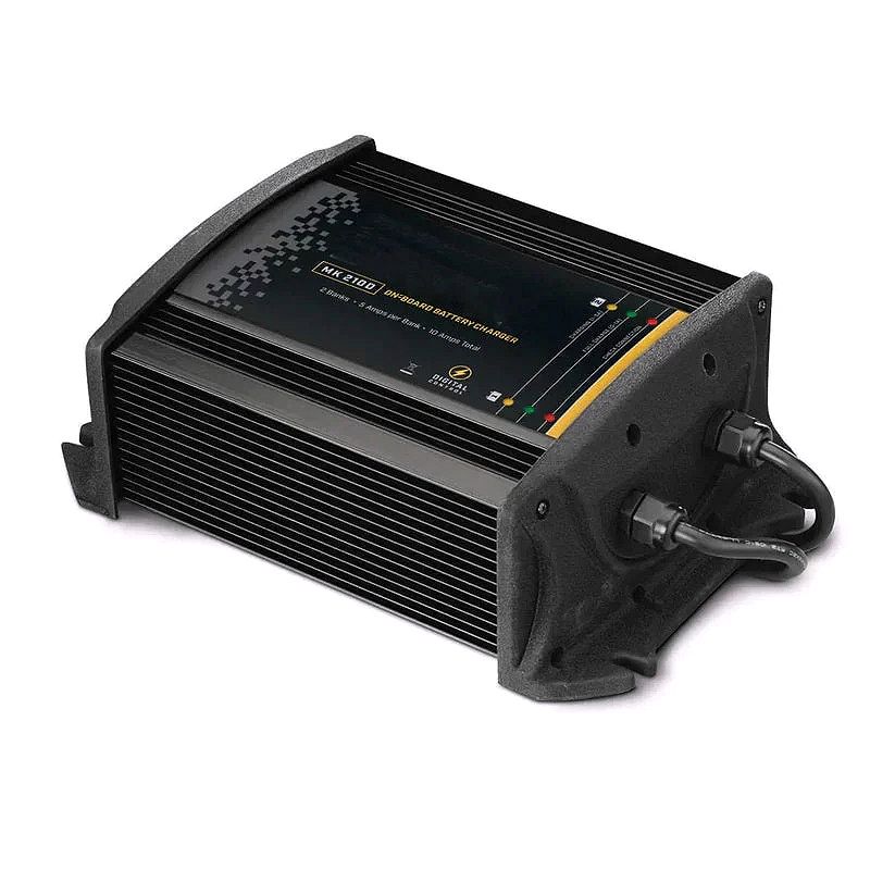 MK 210D On-Board Digital Battery Charger – 2 Bank, 10 Amp Alternator Charger