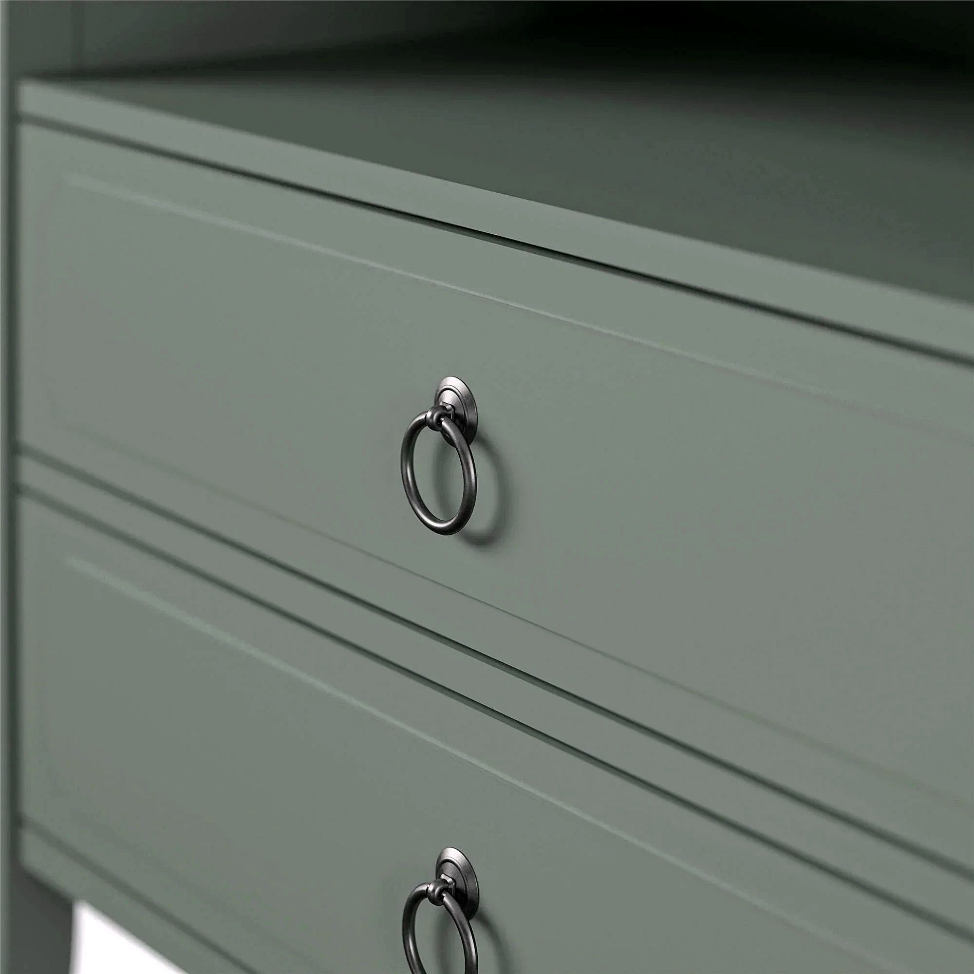 Drawer Nightstand – Soft Green Finish