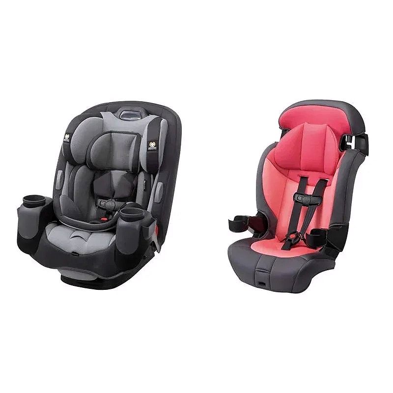 Grow and Go All-in-One Slim Convertible Car Seat – Aqua Pop