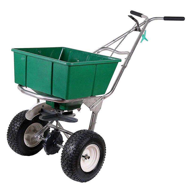 High Wheel Walk-Behind Fertilizer Spreader with 092463 Agitator Repair Kit (Bundle, 2 Items)