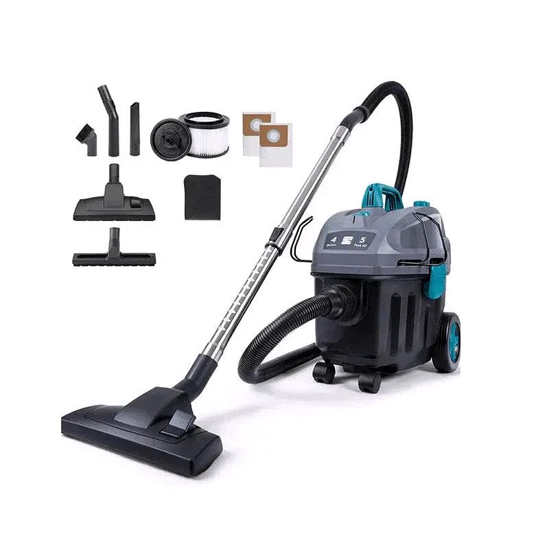 KW3050 Wet/Dry Canister Vacuum – 4 Gallon, 5 Peak HP (Black)