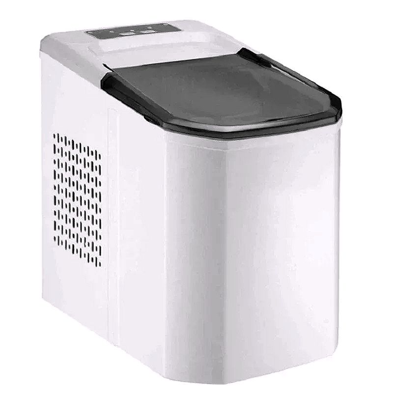 Ice Maker Ice Cube Maker – Bullet-Shaped, Quick & Portable, LED Display, 10-12 kg/24h