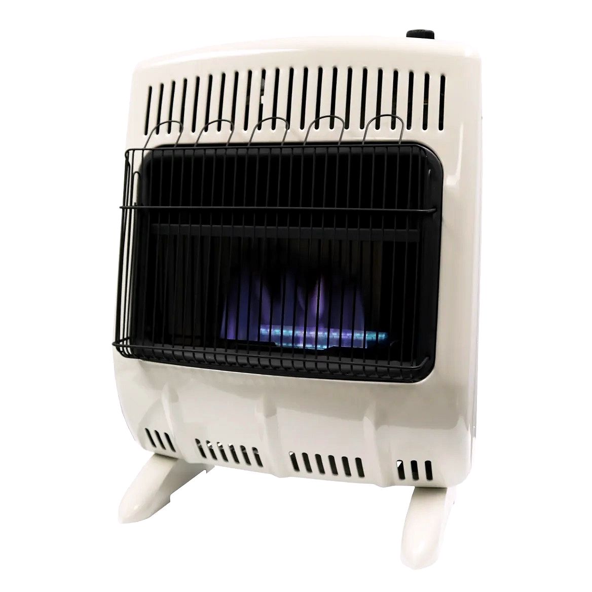 Natural Gas Blue Flame Heater – 20,000 BTU (Factory Serviced)