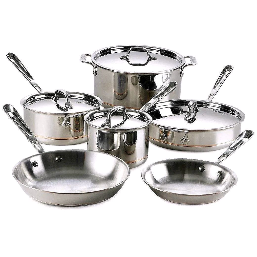 Copper Core 10-Piece Cookware Set