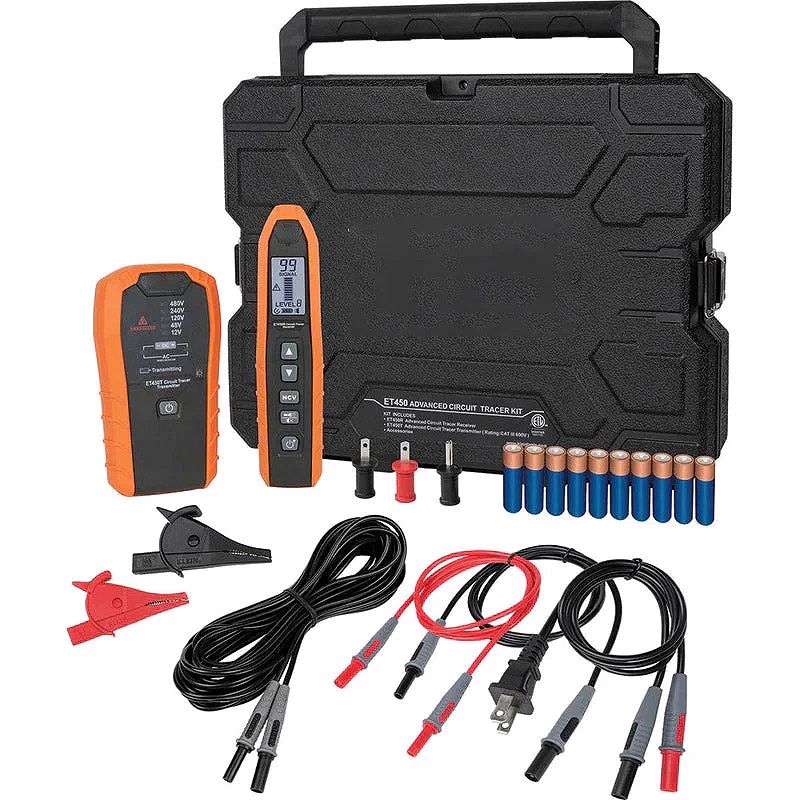 Advanced Circuit Tracer Kit (ET450) – Professional Wire & Breaker Tracing