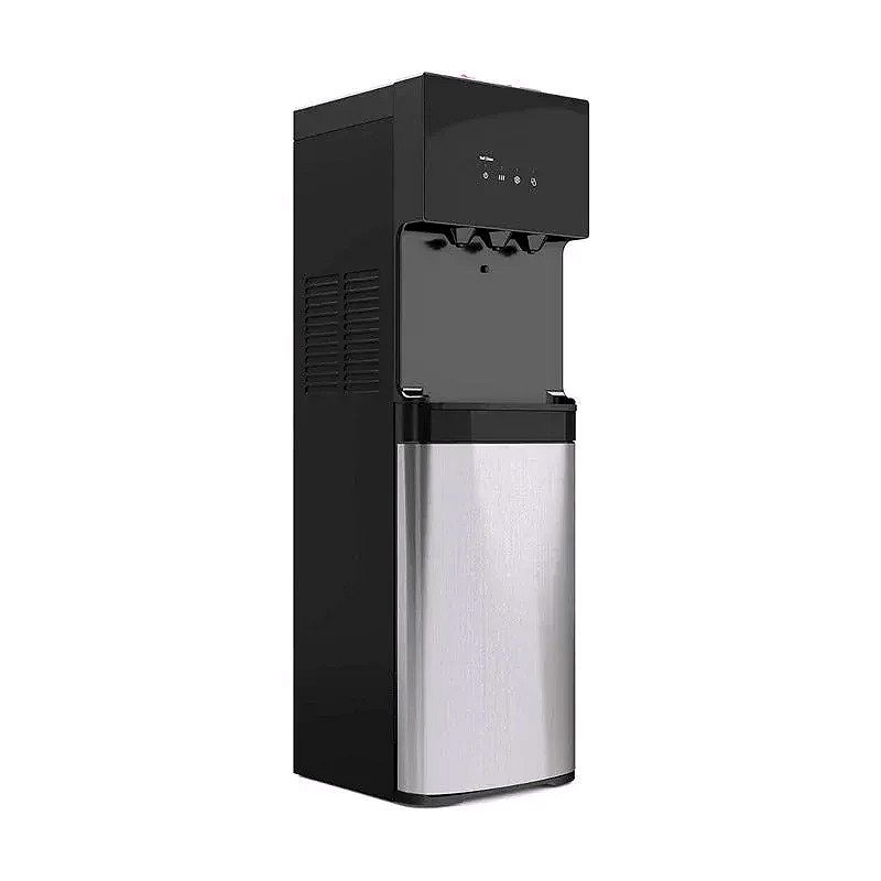 3-Temperature Bottom-Load Water Dispenser with BioGuard & Child Safety – Stainless Steel Design