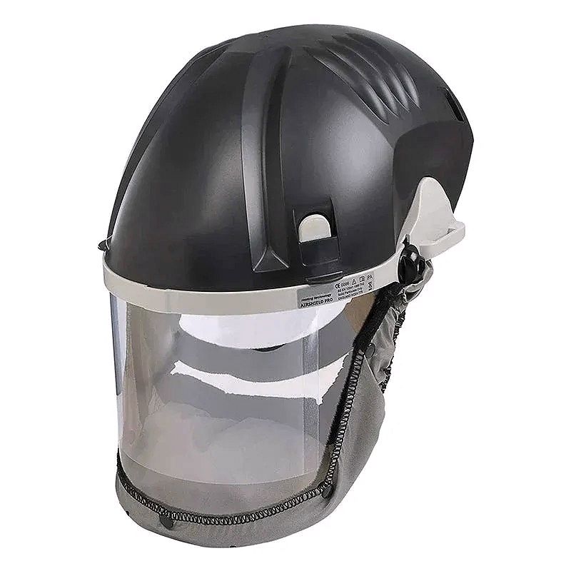 AIR/PRO Respirator and Face Shield Protection – Black, 230V
