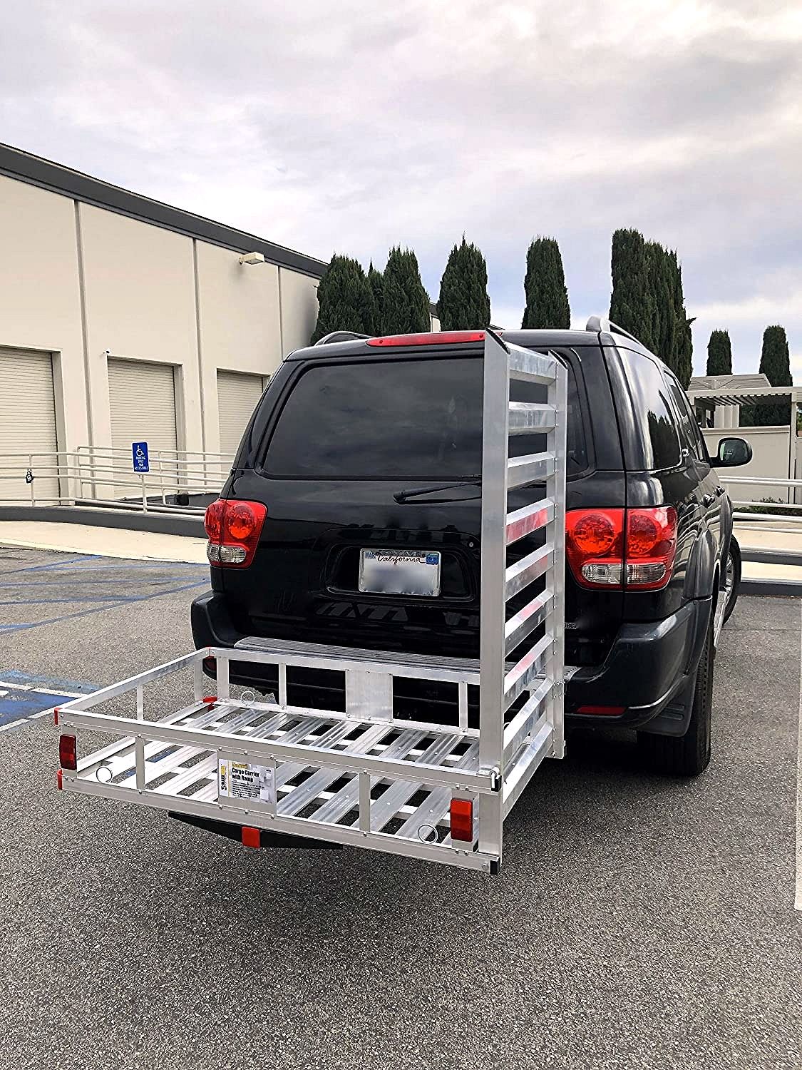 Aluminum Hitch-Mount Cargo Carrier with 47