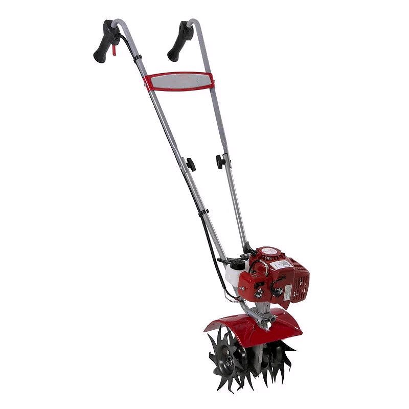 2-Cycle Tiller/Cultivator – Compact 9-Inch Rototiller with Ergonomic Folding Handles