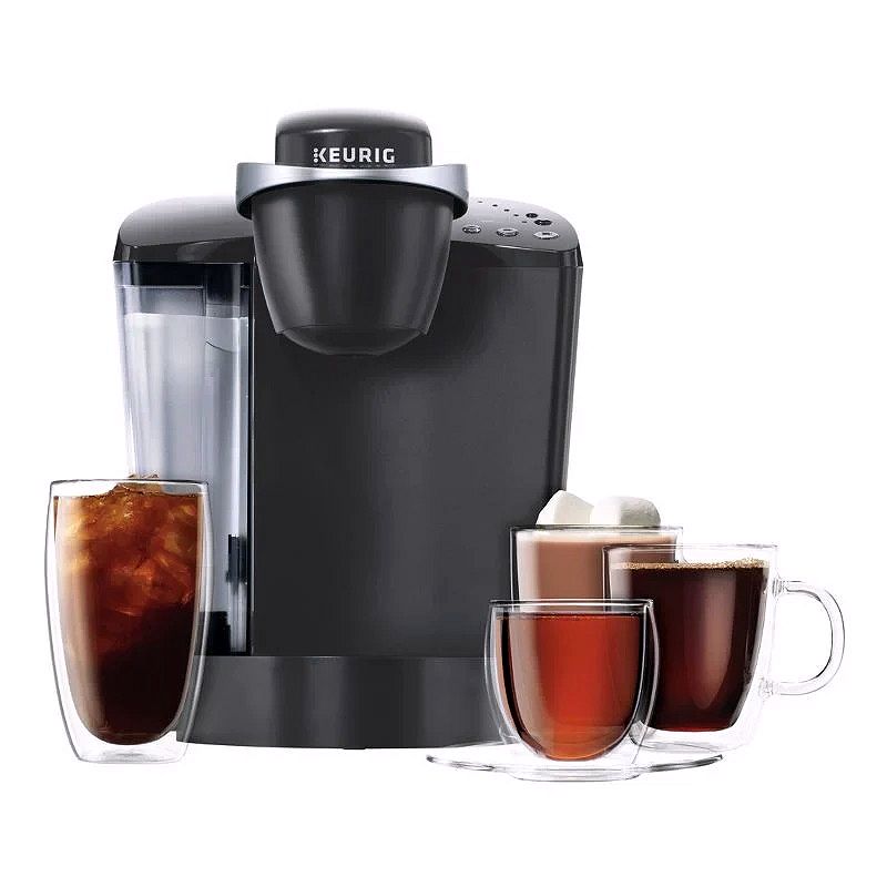 K50 Classic Single-Serve Coffee Maker – Black