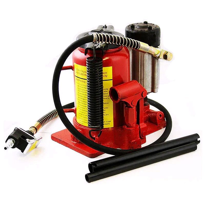 Air Hydraulic Bottle Jack – 20 Ton Capacity, Manual & Air-Powered for Trucks, RVs, and Heavy Vehicles