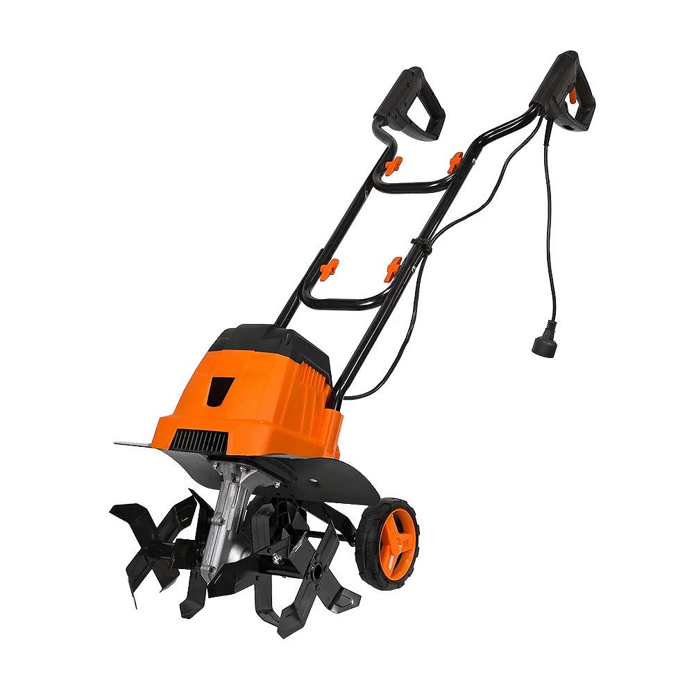7-Amp Electric Garden Tiller & Cultivator