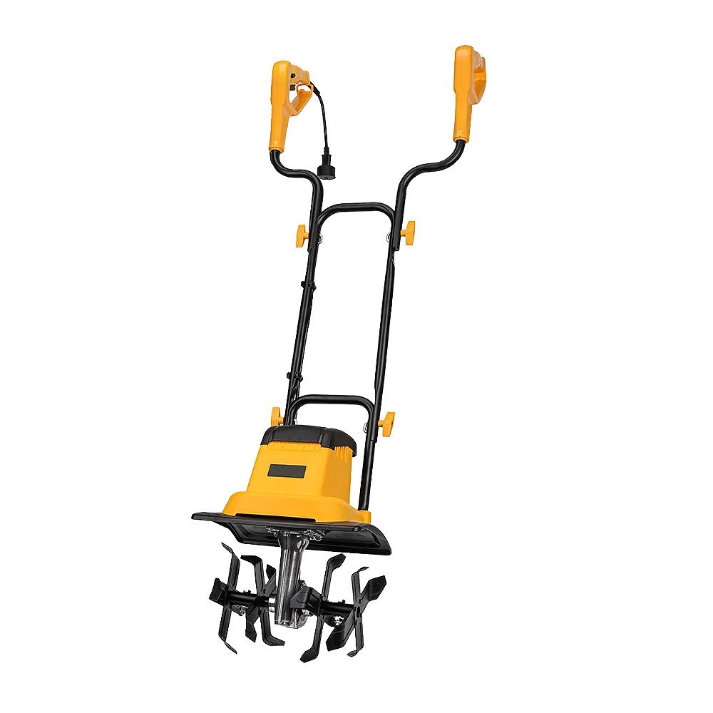 12-Inch Corded Electric Garden Tiller – 8-Inch Tilling Depth, 8.5 Amp