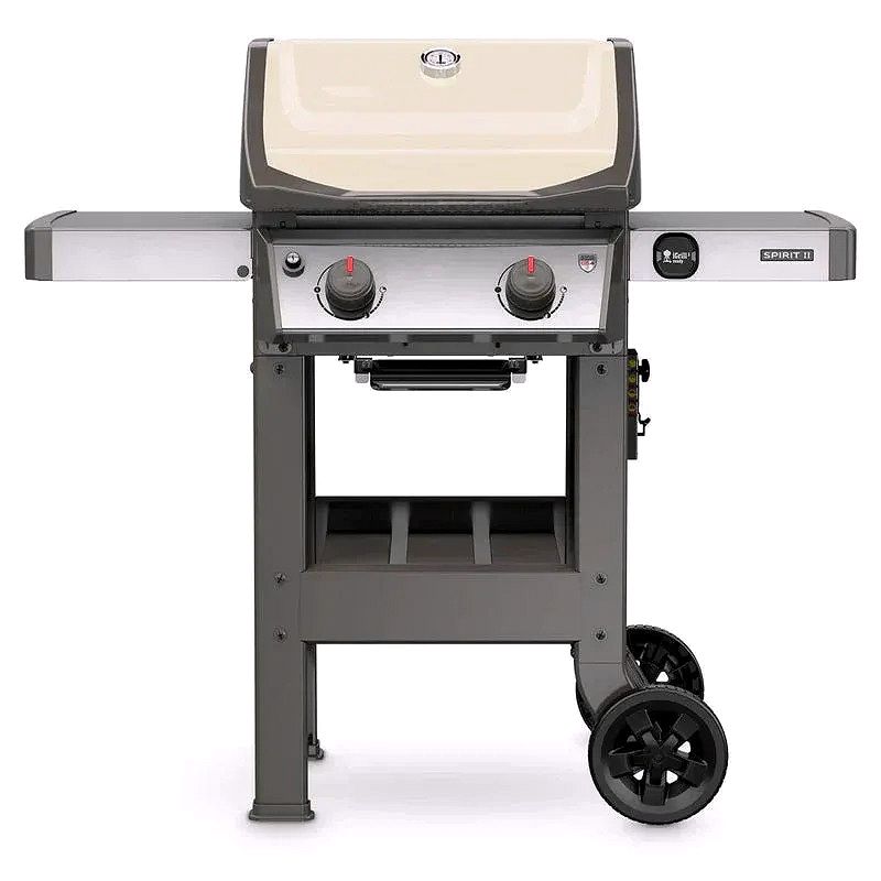 210 Propane Gas Grill – Ivory, 450 sq. in. Cooking Area, GS4 System, Stainless Steel Burners