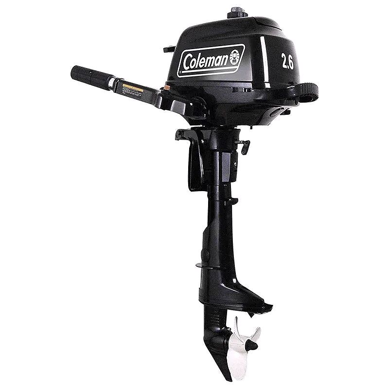 2.6 HP 4-Stroke Outboard Motor – Short Shaft, Black