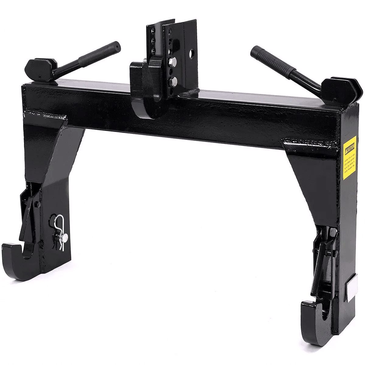 3-Point Category 1 Tractor Implement Attachment – Quick Connect Hook Clevis