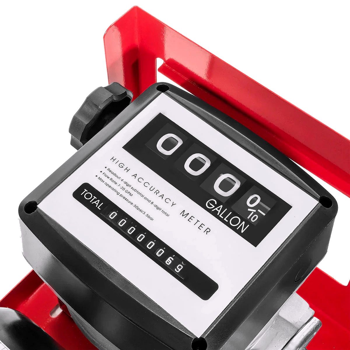 110V Electric Diesel, Biodiesel & Kerosene Transfer Pump with Automatic Meter