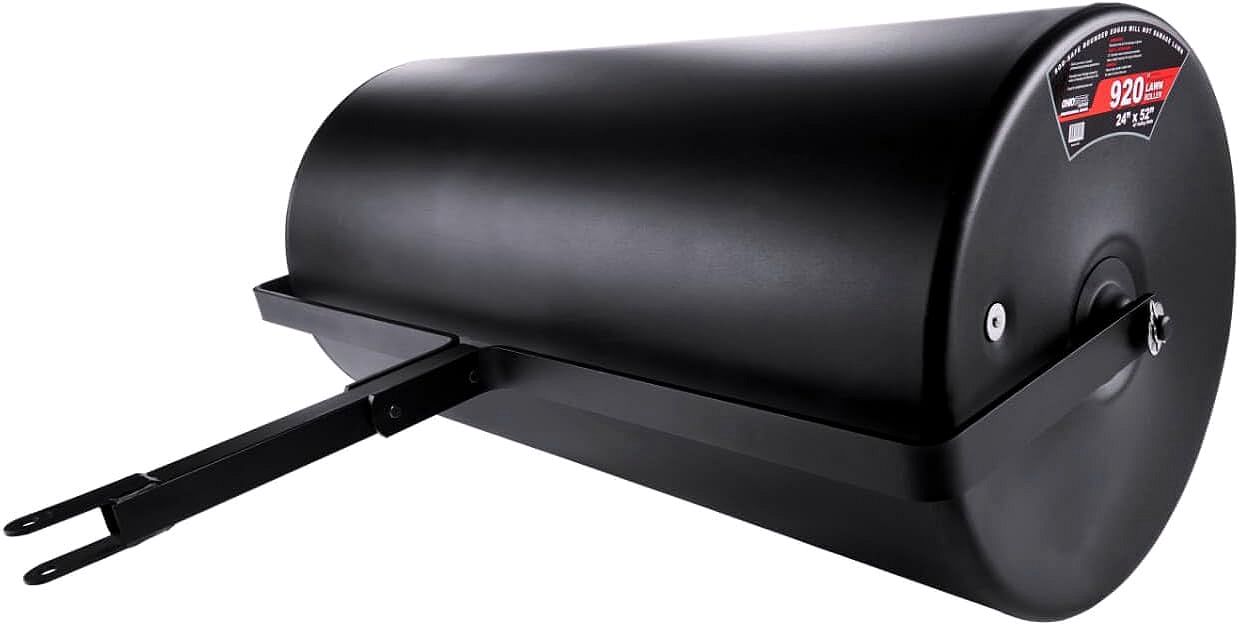 48-Inch Steel Lawn Roller – Heavy-Duty Garden & Turf Tool