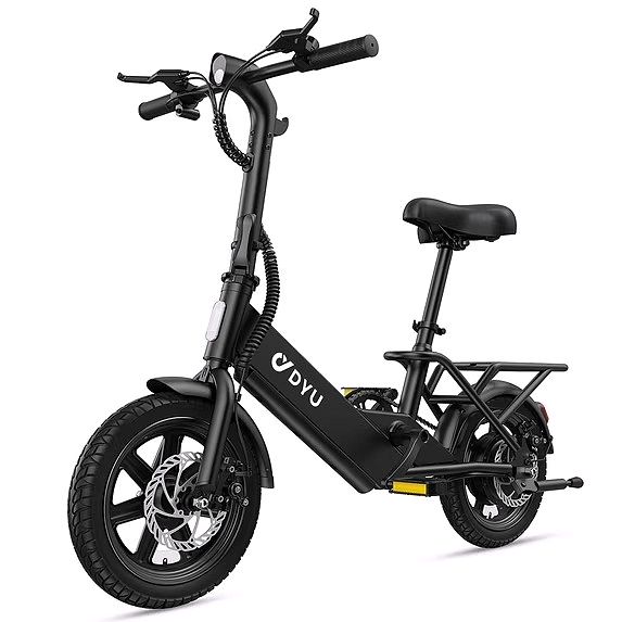 14″ Folding Electric Bike – Adults & Teens, Built-in Li-ion Battery