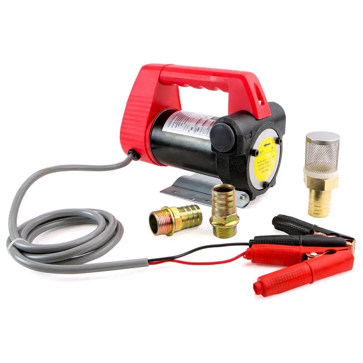 12V Diesel Fuel Transfer Pump – Self-Priming, Portable Extractor Pump