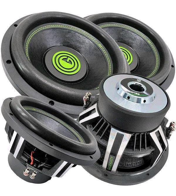 Warzone 12-Inch Car Audio Subwoofer – 6000W Peak, 2 Ohm DVC (Pair of 2 Woofers)