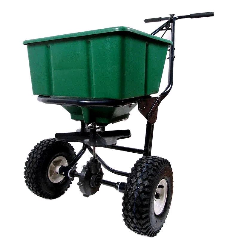 50 lb Push Spreader – Durable Lawn & Garden Applicator