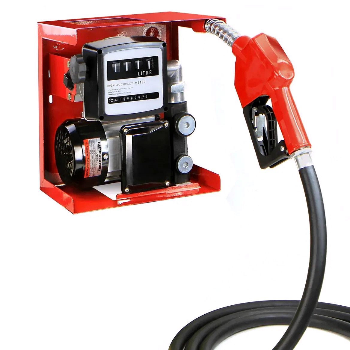 110V Electric Diesel, Biodiesel & Kerosene Transfer Pump with Automatic Meter