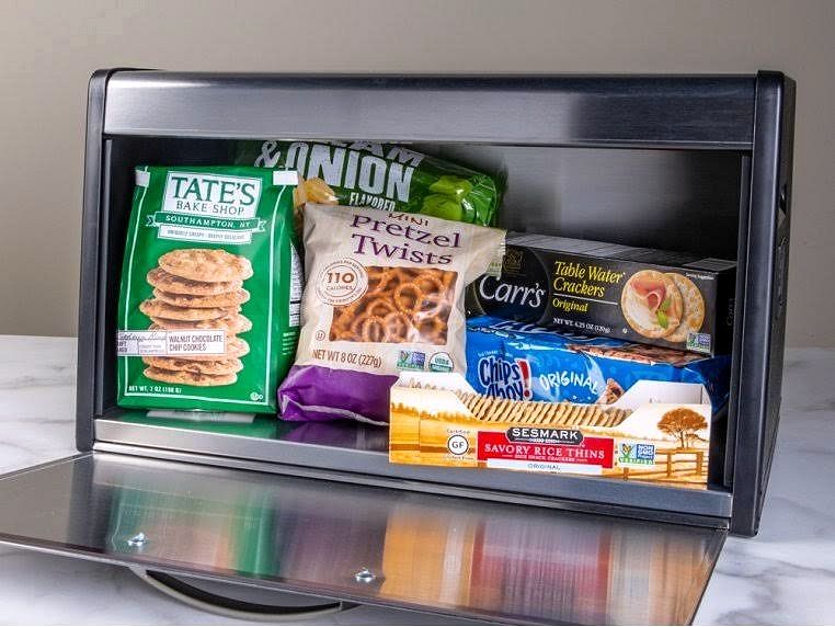 678B Brushed Stainless Steel Electric Crisper