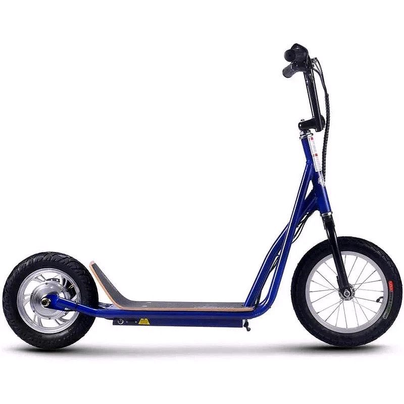 MotoTec Groove 36V 350W Big Wheel Electric Scooter – Blue