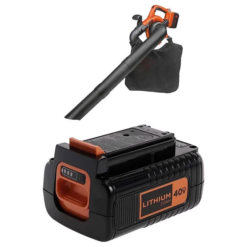 40V MAX Cordless Blower & Vacuum – Handheld Kit with Extra 2.0Ah Battery