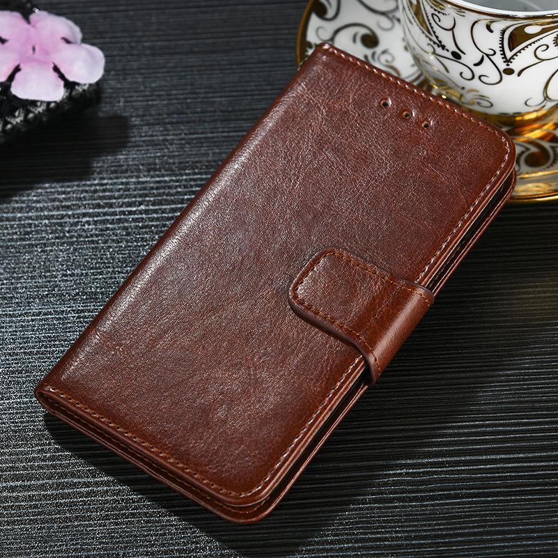 Premium Leather Wallet Flip Case For iPhone